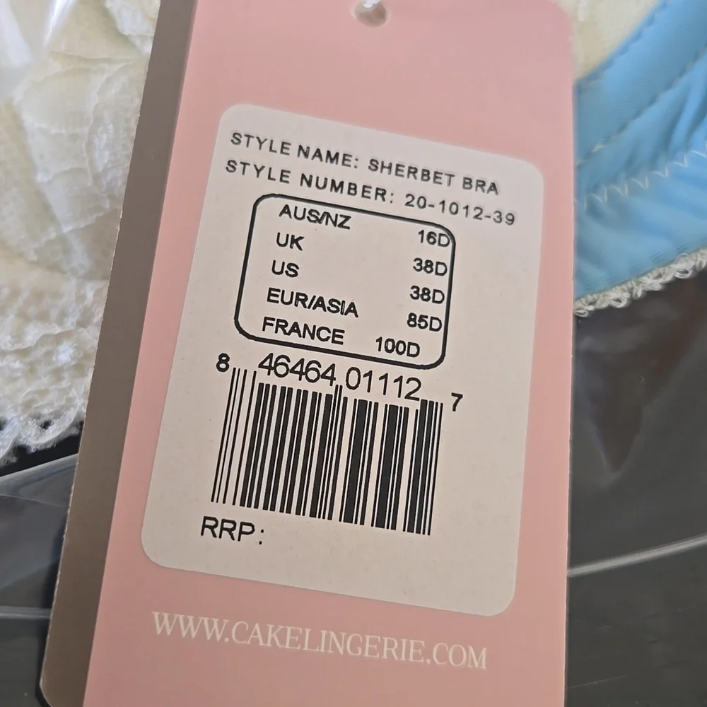 Cake Lingerie Soft-cup Maternity Nursing Bra Color: Sherbet 38D - Picture 6 of 6